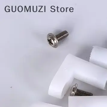 

10 шт. монтажные ножки L-образной формы для печатной платы, изолированная прокладка для печатной платы, пластиковые ножки, 20 мм, высота поддержки с винтом