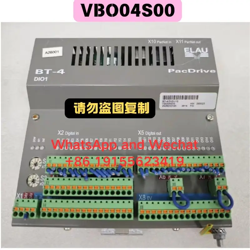 Used ELAU control unit VBO04S00 BT-4/DIO1/10 Functional test OK