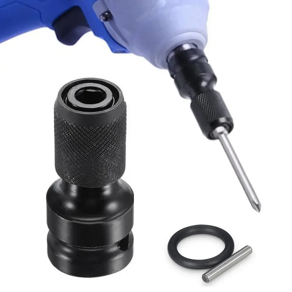 0.8-10mm Conversion Keyless Chuck Locking Peripheral Length Reliable Collet Grip Keyless Drill Chuck Set Power Tool Accessory