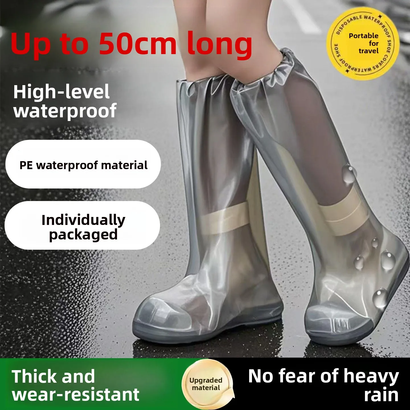 disposable-long-tube-rain-boot-covers-thickened-waterproof-non-slip-adult-and-child-wear-for-rainy-days-outdoor-use