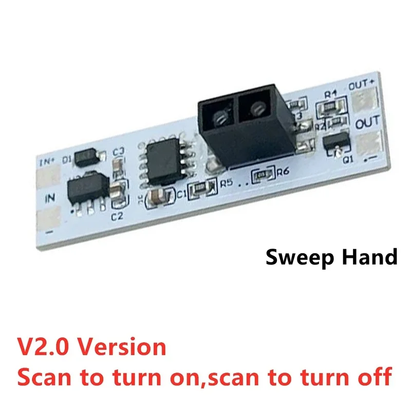Hand Sweep Switch Module LED Dimming Control Lamps Hand Sweep Sensor For Active Components Module Smart Home Switch Accessories