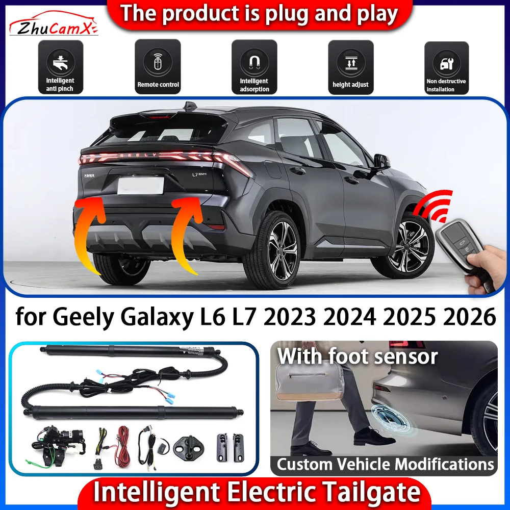 

Smart Powered Tailgate System for Geely Galaxy L6 L7 2023 2024 2025 2026 Automatic Intelligent Electric Trunk Lift Control Kit