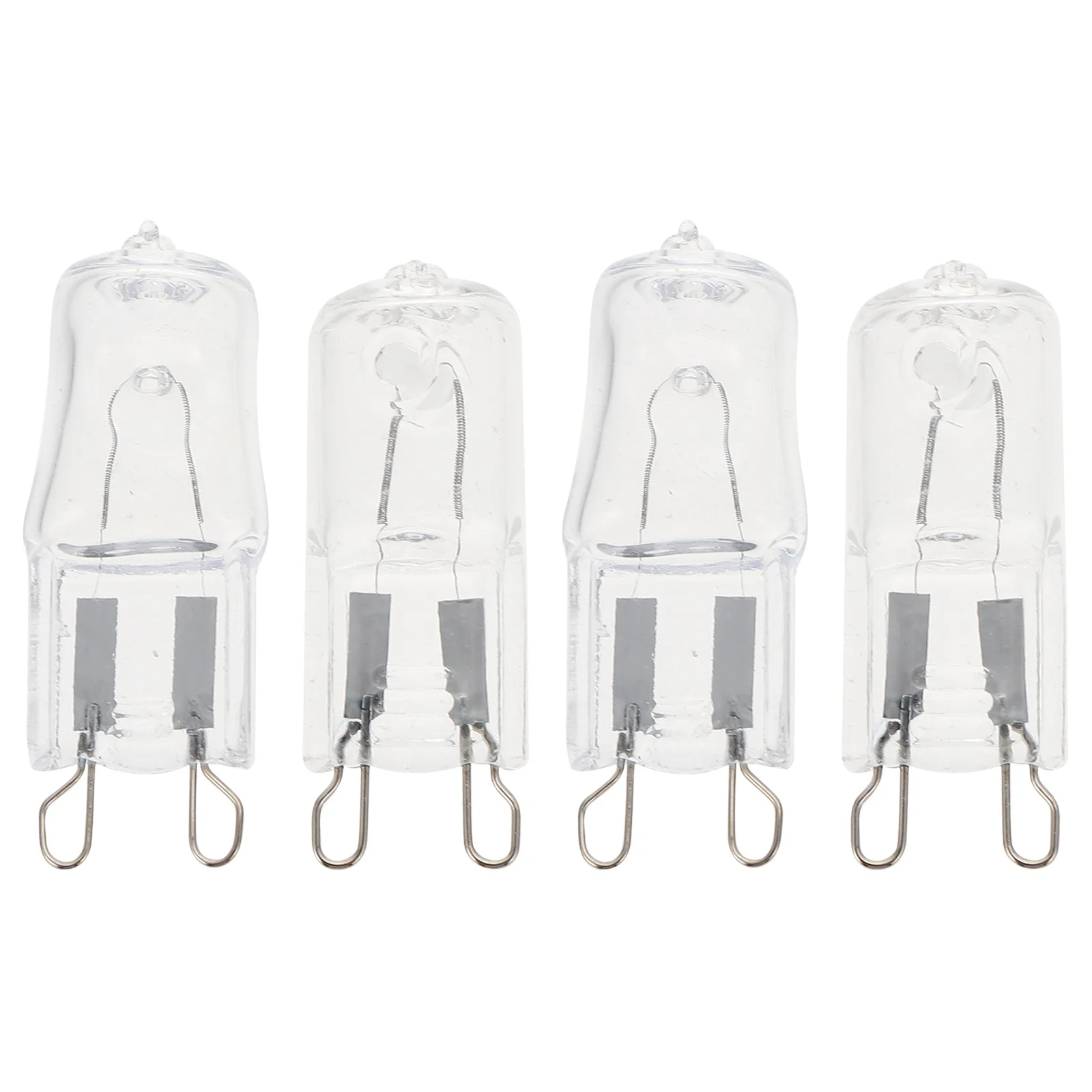 4 قطعة مصباح الفرن الكهربي ضوء الميكروويف G9 مصابيح الهالوجين استبدال طويل العمر سطوع الأجهزة ضوء لمبة فرن الميكروويف