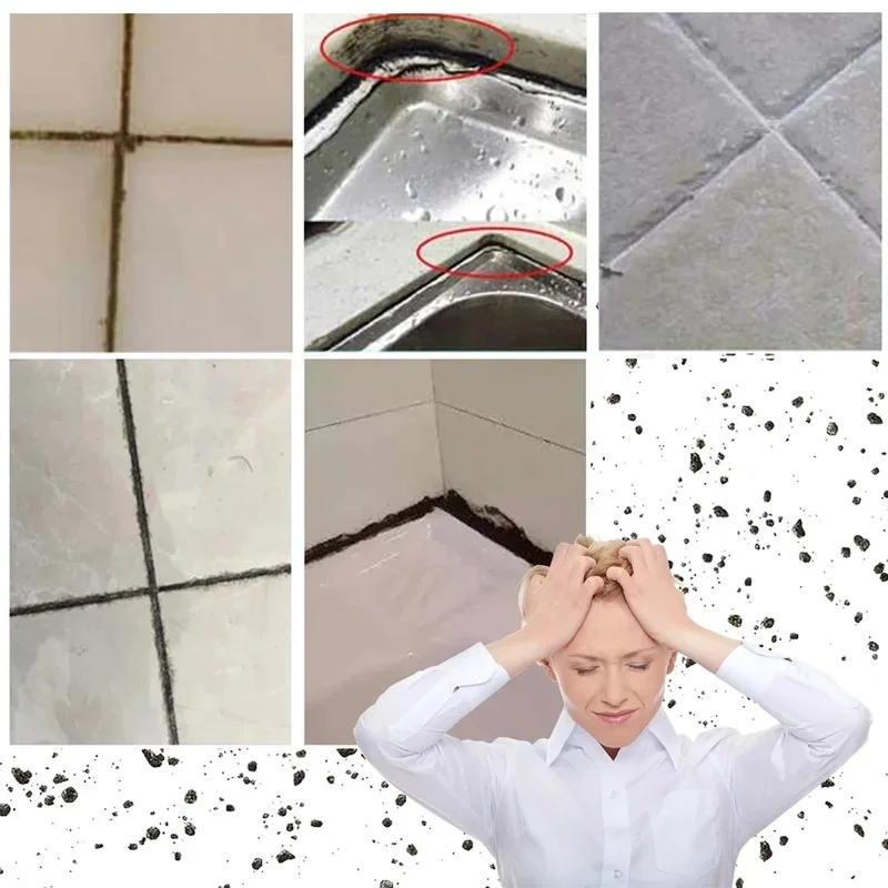 1-4Pcs Waterproof White Wall Tile Marker Pen Grout Restorer Gap Repair for Bathroom Floor Seam Paint Filling Construction Tools