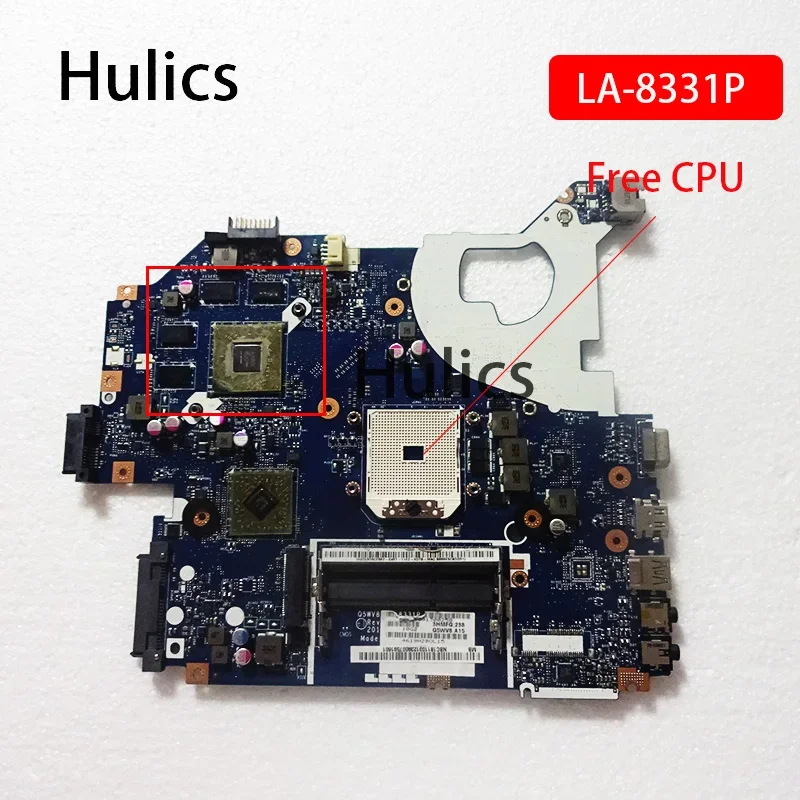 Hulics Used Q5WV8 LA-8331P For Acer Aspire V3-551G Laptop Motherboard 8331P Main Board DDR3 Mainboard