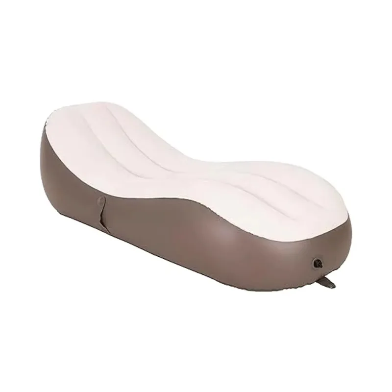 

Modern Reclining Inflatable Sectional Sofa Chaise Loun ge Foldable for Bedroom Outdoor Living Room Exterior Use