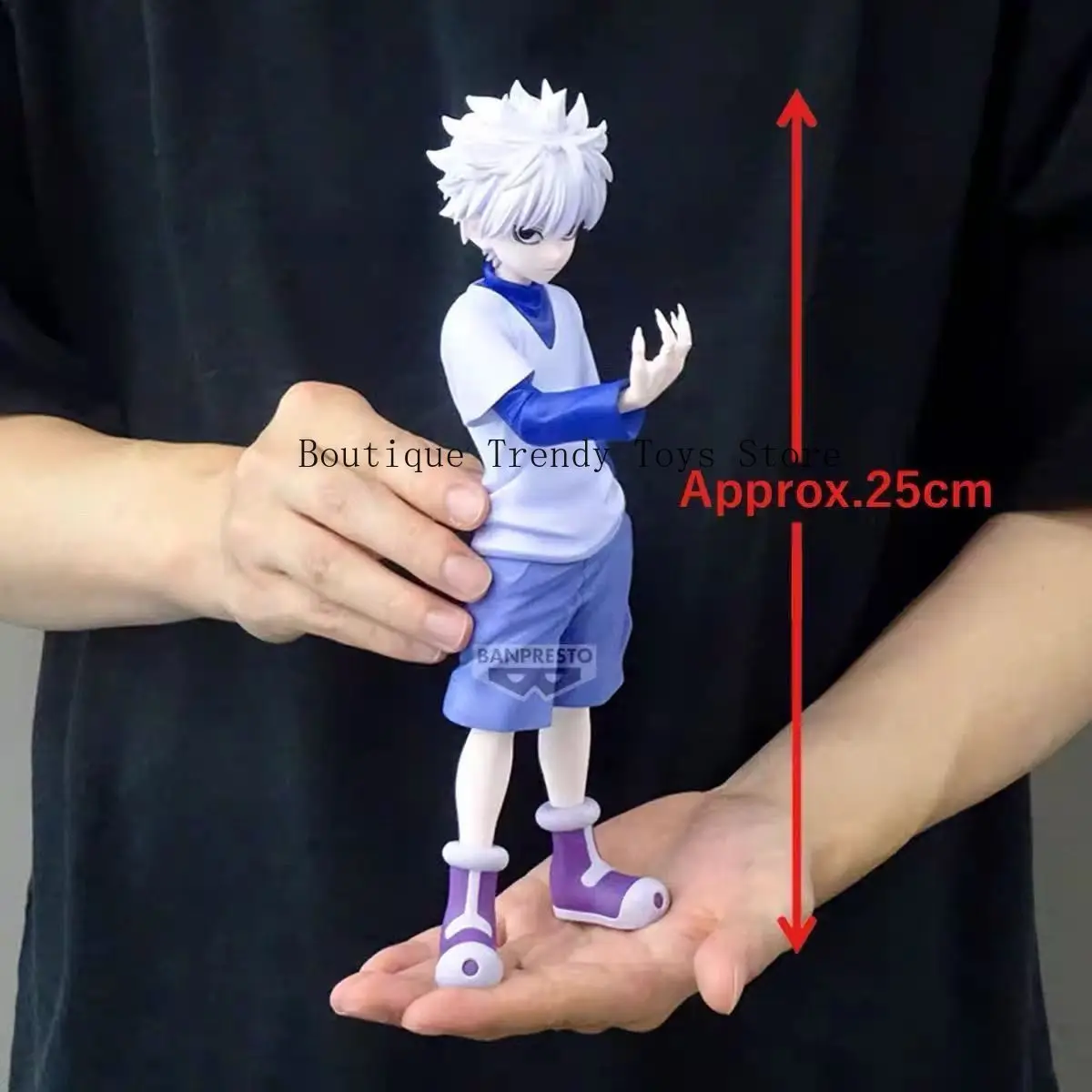 Original Banpresto Hunter X Hunter Grandista 25cm Killua Zoldyck