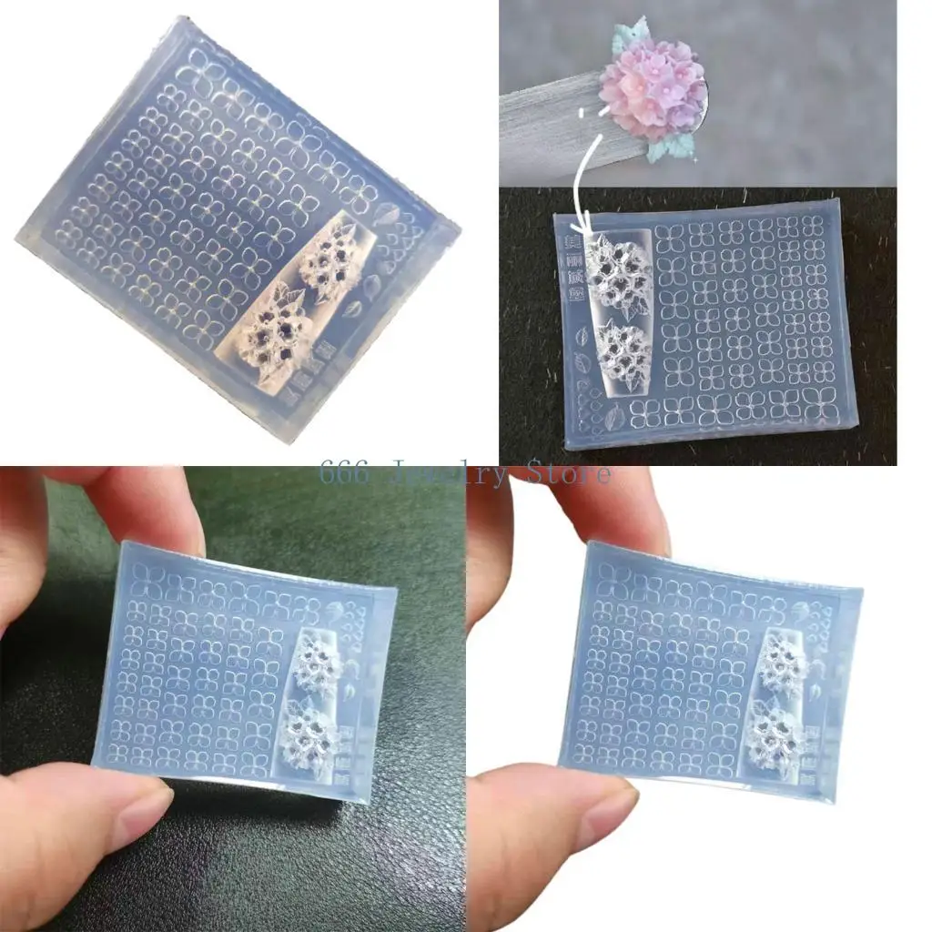 F2TD Silicone Mold for Intricate Carving and Embellishments DIY Manicure Tools