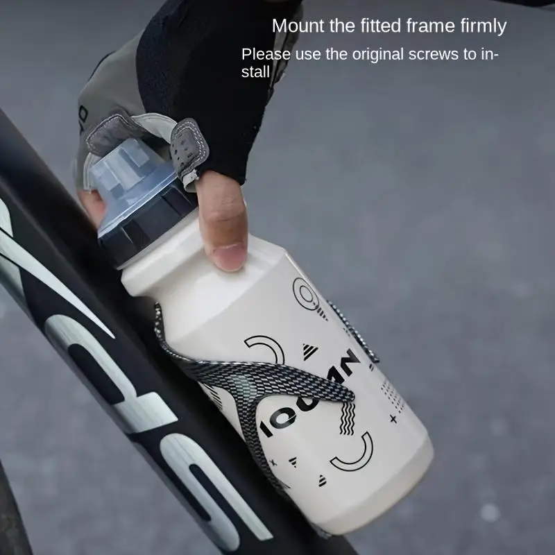 1Pc Bike Water Bottle Holder Fits Road Mountain Bikes Firm Mount Frame Cycling Enthusiasts