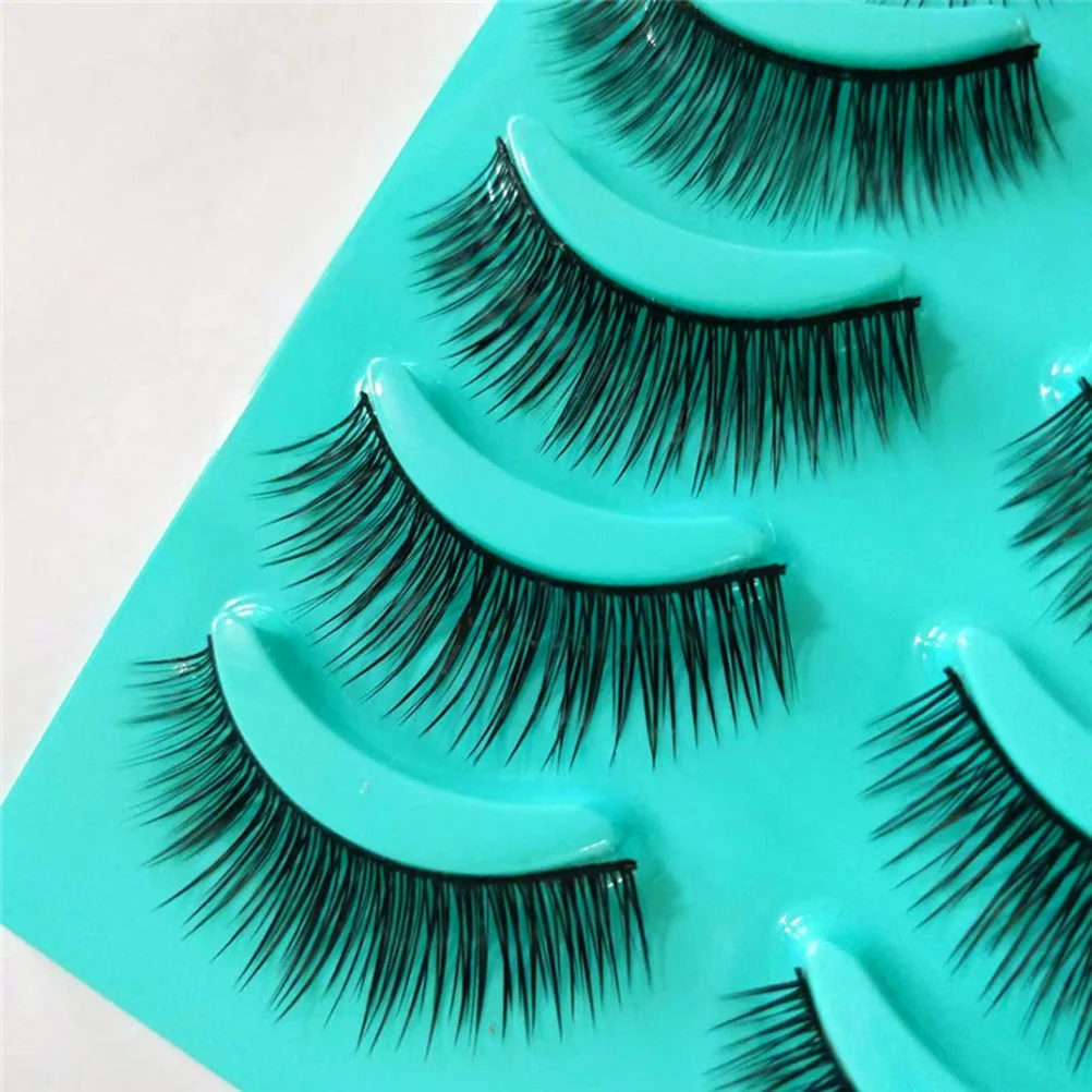 Faux cils en Fiber 3D, naturels, longs, pour fête, mariage, maquillage quotidien, outils d'extension de cils