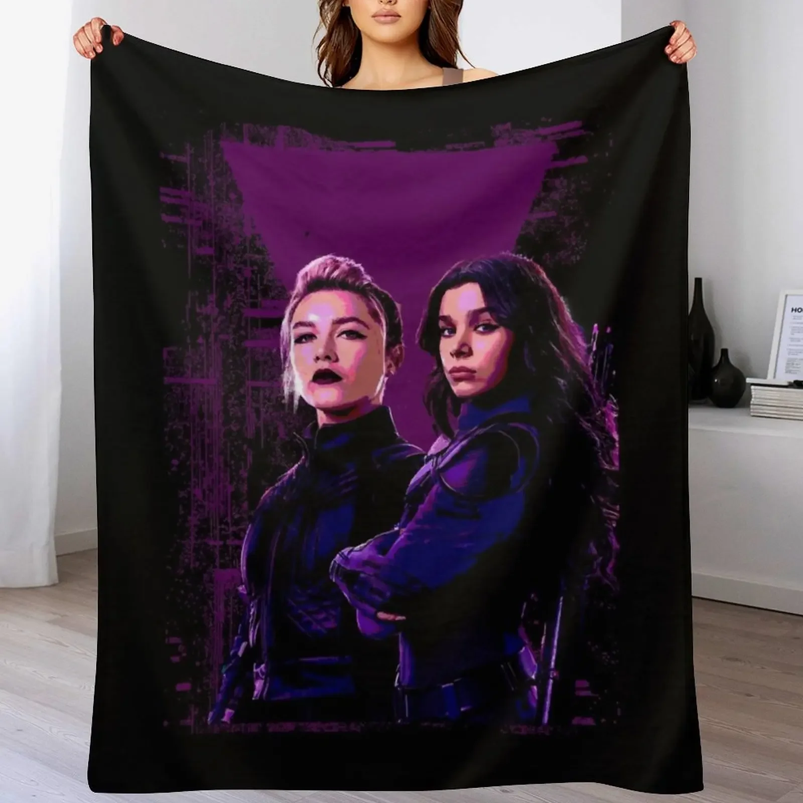 

Day Gift For Kate And Yelena Gifts For Movie Fan Throw Blanket Decoratives for winter Camping Loose Blankets