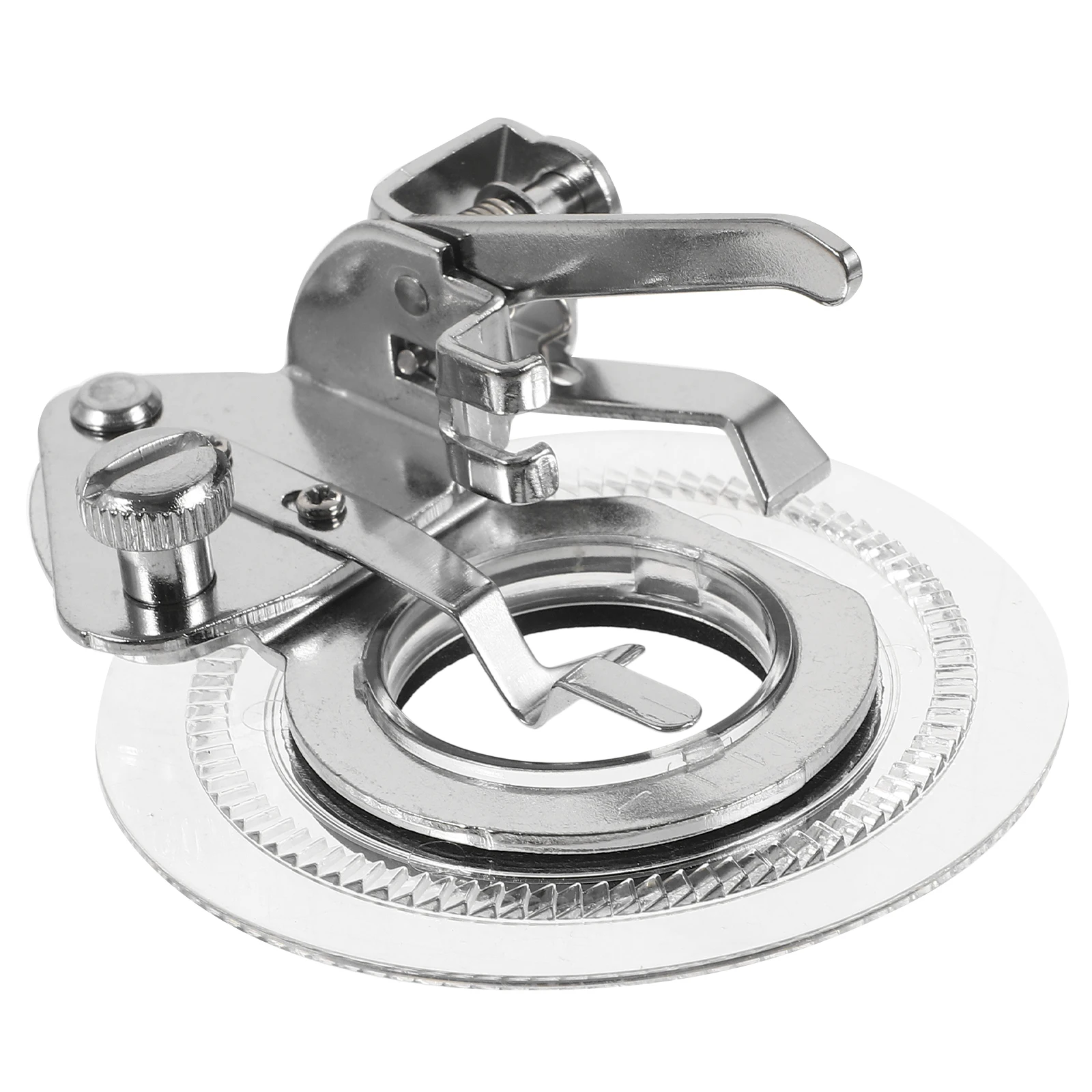 

Embroidery Presser Foot Smooth Edge For Quilting Heavy Fabrics Multi-Function Stitching Accessories Wear-Resistant Rolled Hem