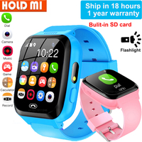 Game Smart Watch Kids Phone Call Music Play Flashlight 6 Games With SD Card Smartwatch Clock For Boys Girls Gifts