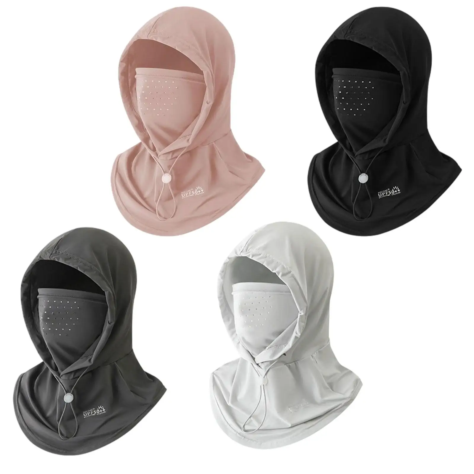 

Summer Balaclava Lightweight Breathable Cooling Neck Gaiter Face Mask Full Head Mask for Beach Hiking Motorcycle Outdoor Camping