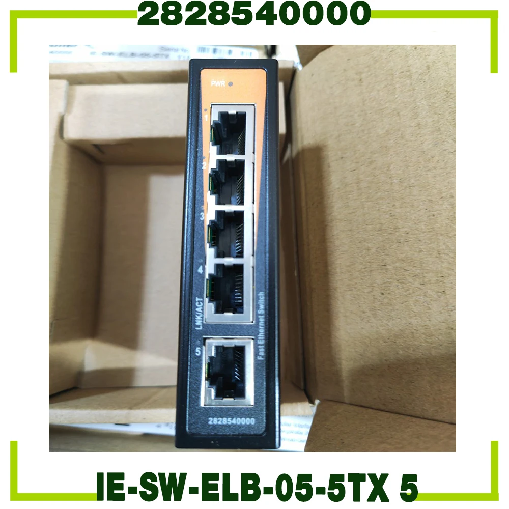 For Weidmuller Ethernet Switch IE-SW-ELB-05-5TX 5 2828540000