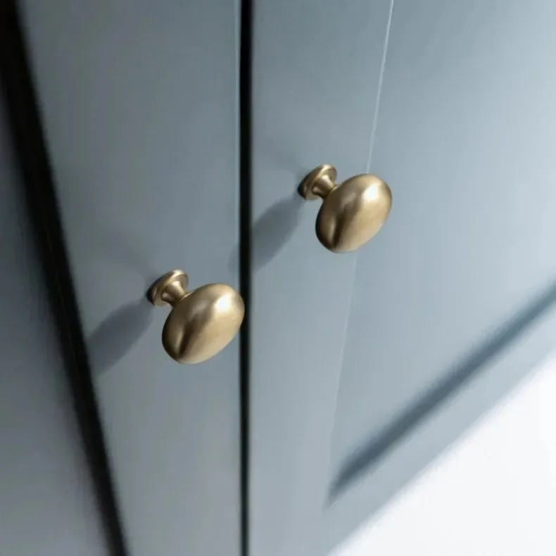 Antique Brass Cabinet Pulls Hardware for BedroomVintage Brass Solid Drawer Handles for Kitchen Cabinets and Dresser Drawers