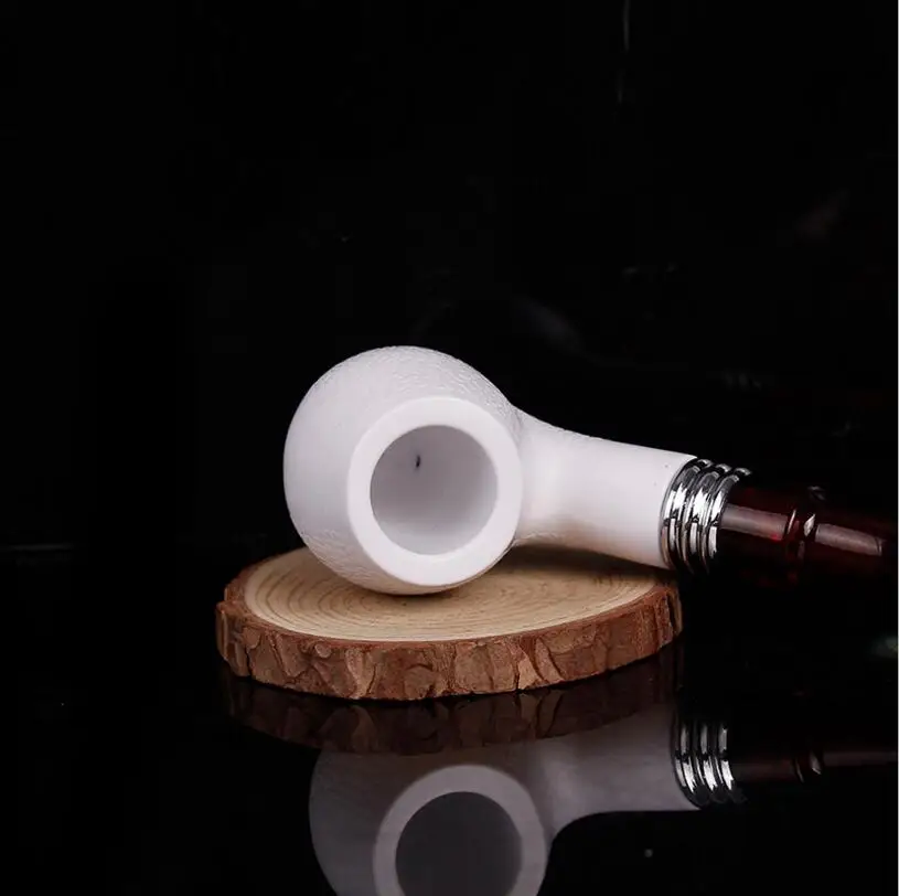 Tobacco Smoking Pipe Meerschaum Cigar Sepiolite Pipes As Gift for your Friend/Drop Shipping