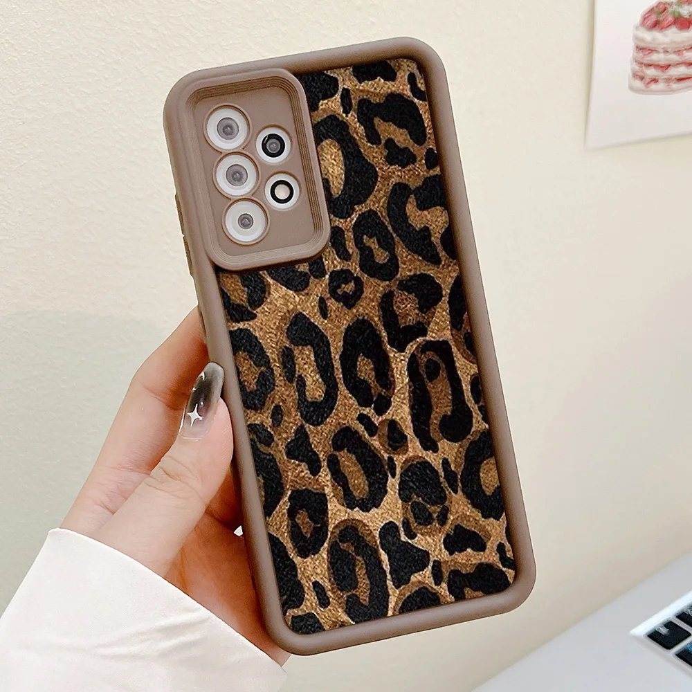 Für Infinix Hot 50 50i 40i 40 Pro 30 9 10 11 Spielen Leopard Muster Telefon Fall Infinix Hinweis 40 Pro plus 5G Note30 VIP Fällen Abdeckung