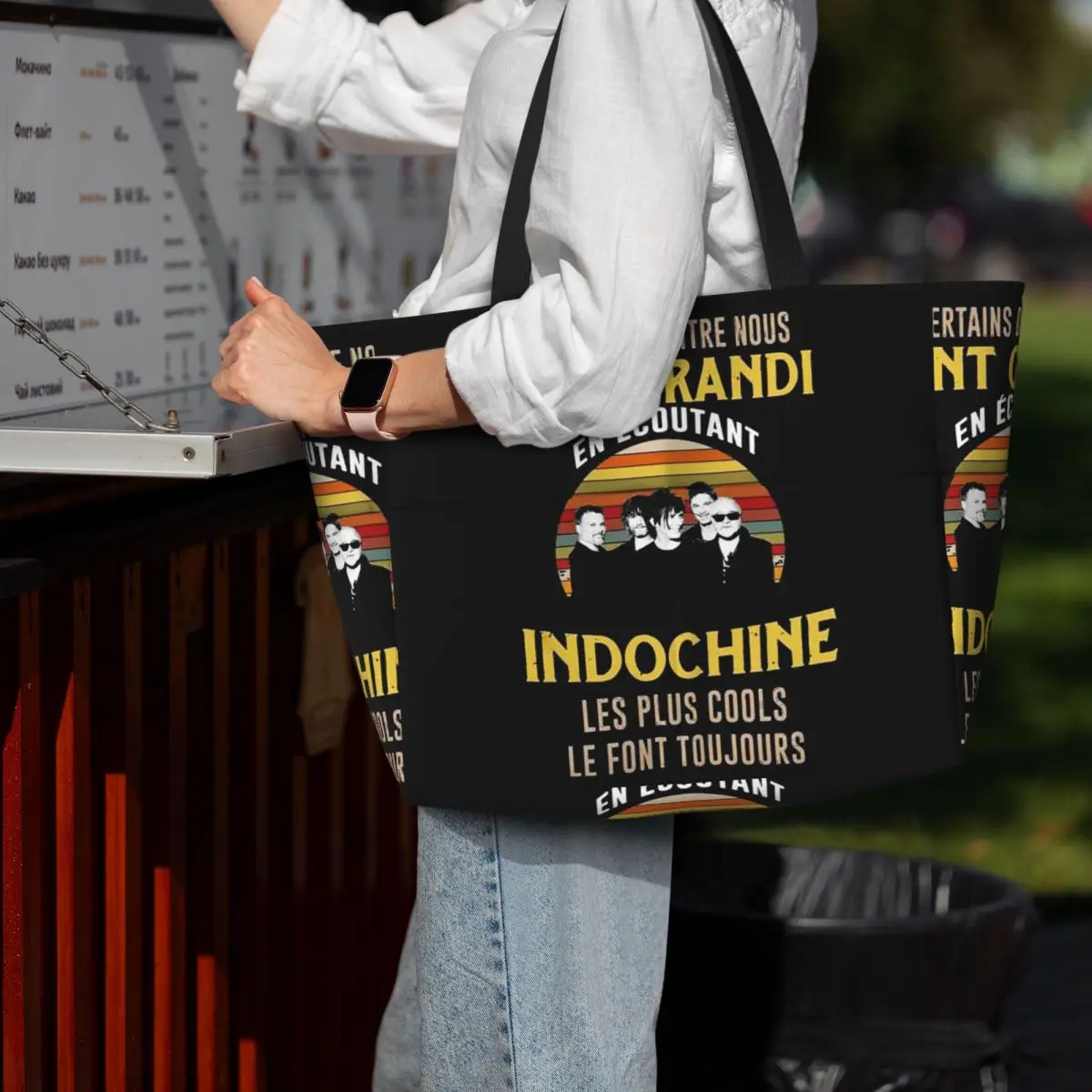 

Best Of Indochine Band Logo Exselna Genres Rock Пляжная сумка Спортивная сумка для спортзала Йога Duffle Большая сумка-тоут Женская дорожная сумка Сумка для фитнеса