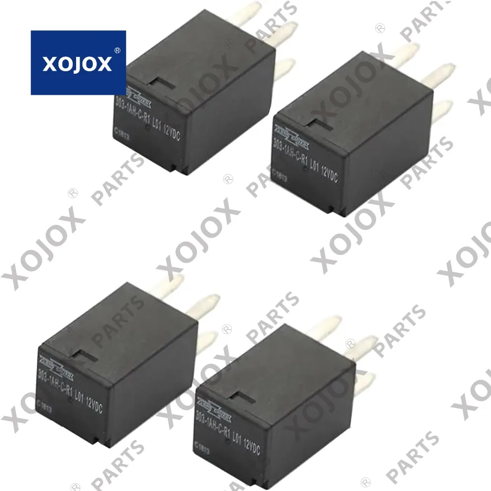 

XOJOX 4 шт. 4-контактное электрическое реле 20A 12 В 303-1AH-C-R1 0430-045 3031AHCR1 0430045 подходит для Arctic Cat ATV UTV Prowler Wildcat 500 55