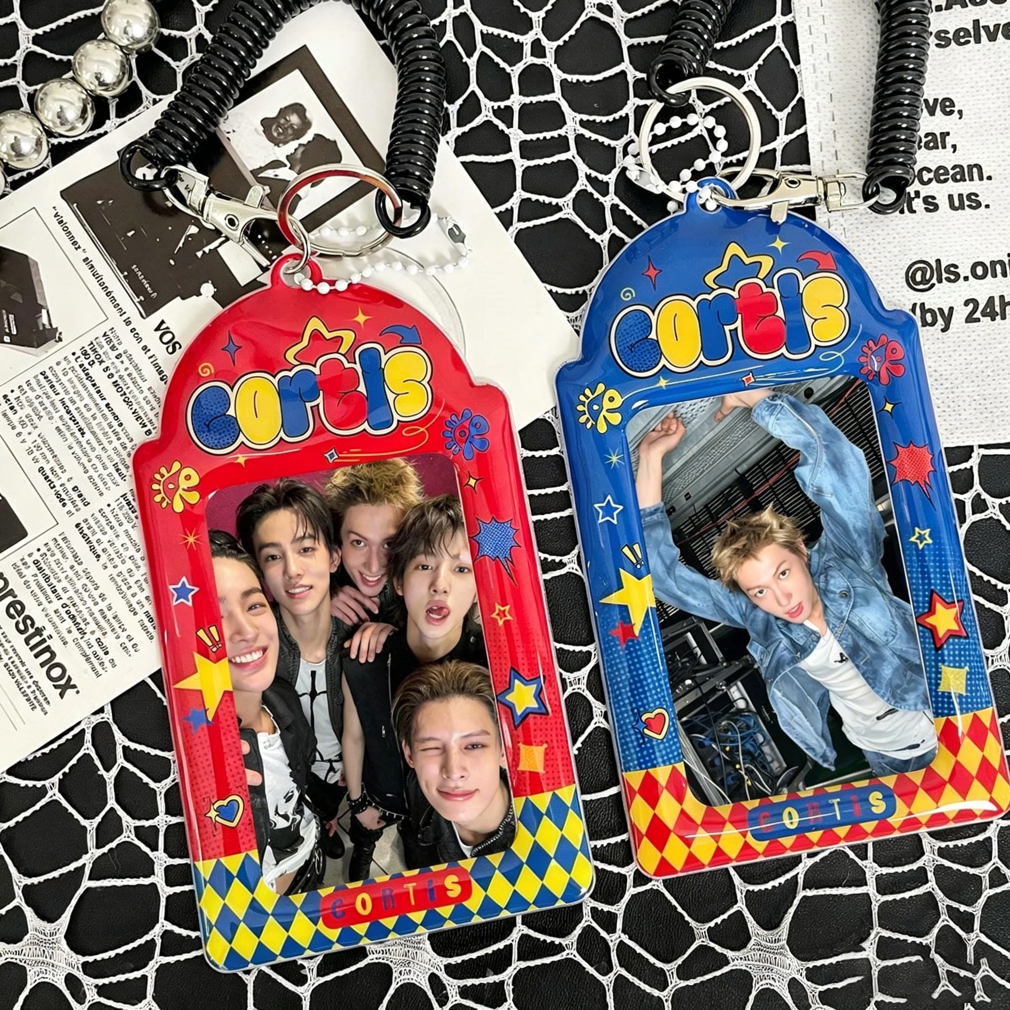 Original Cortis Combination Attributes American PVC Card Set Rice Card Star Idol 3-inch Small Card Storage Display Pendant Gift