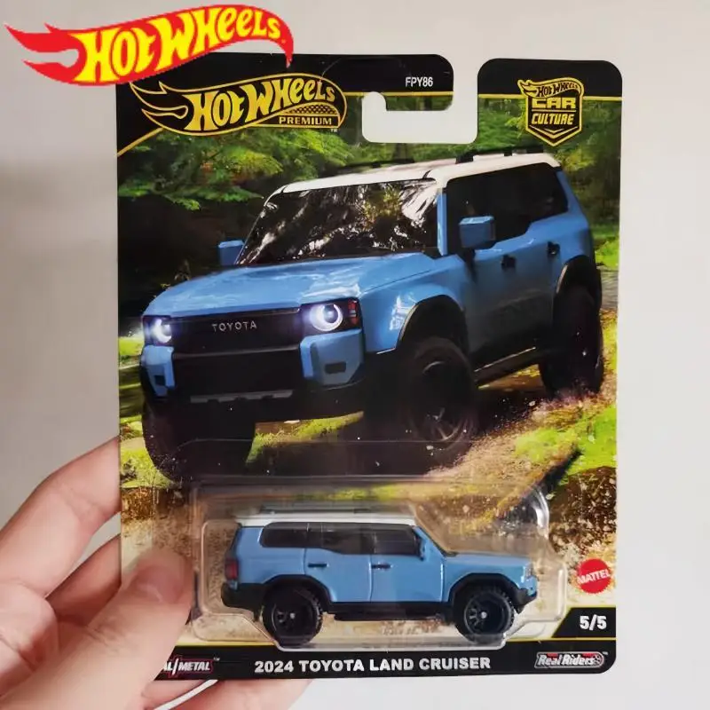 

Hot Wheels 1:64 Brat 2017 Ford F-150 Raptor 2024 Land Cruiser Defender 90 Collection Die Cast Alloy Car Model Toy Holiday Gifts