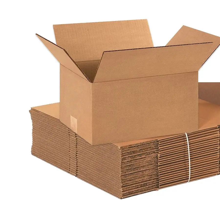 

Shipping Boxes Small 12L x 9W x 6H 25Pack Corrugated Cardboard Box for Moving, Mailing, Packing, Packaging and Storage
