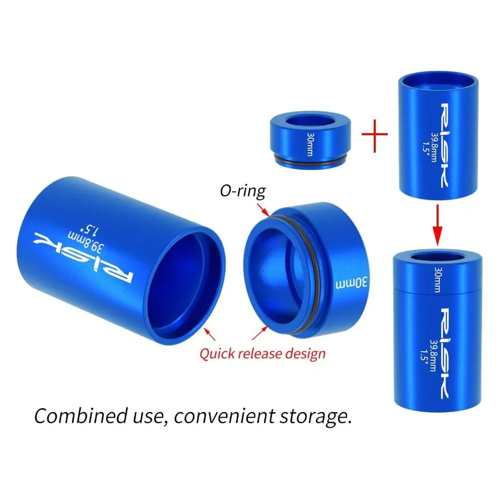 

Aluminum Alloy Bicycle Front Fork Tools Quick Release Universal Crown Race Setting Anti-slip Headset Press Tools