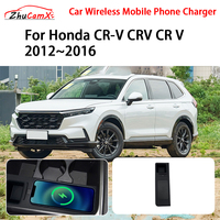 Car Wireless Mobile Phone Charger Center Console Storage QI 18W iPhone fast charge for Honda CR-V CRV CR V 2012–2016
