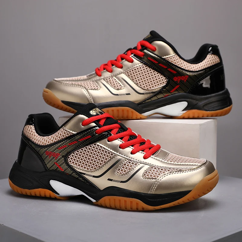 

Shoes for Men Women Professional Badminton Sneakers Fad Mesh Breathable Anti-Slippery Men's Tennis Sport Shoes Zapatillas Hombre