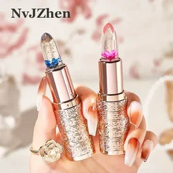 NvJZhen Lipsticks Non cup Stick Flower Make-up for women Waterproof Long lasting Cosmetics Korean makeup Matte lipstick