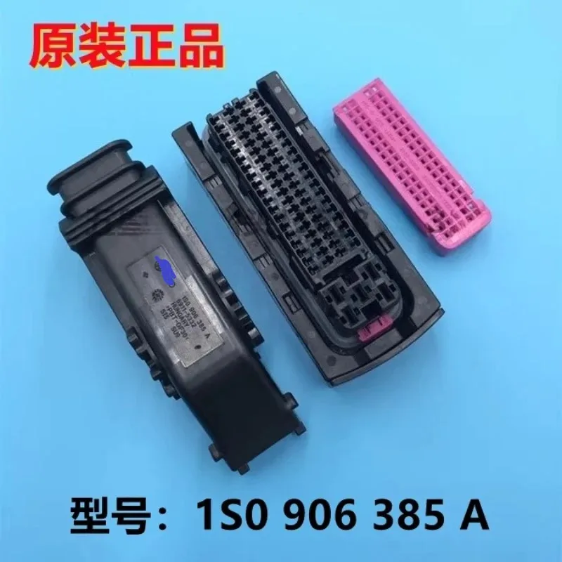 1S0 906 385 A For Volkswagen Audi Engine Computer Plug 81P Hole Connector 1S0906385A