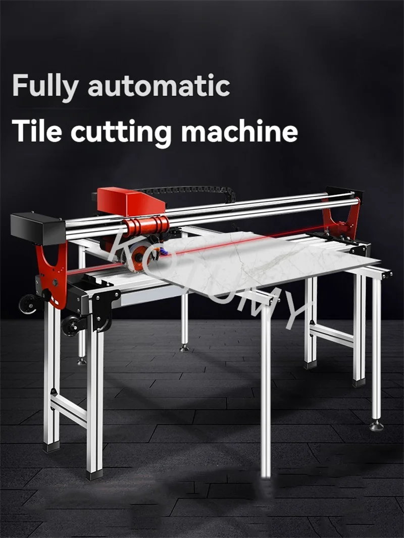 Multifunctional Fully Automatic Ceramic Tile Cutting Machine Copper Core Motor 45 Degree Marble Material Chamfering Machine 220V