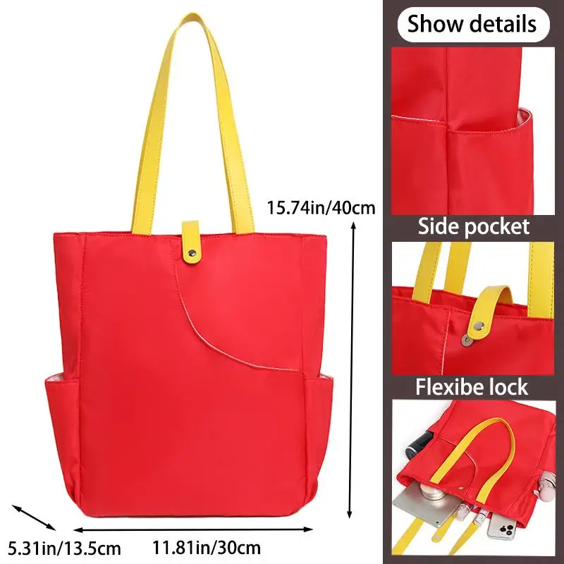 

Pickleball Bag for Men Women Durable Polyester Racket Tote Shoulder Bag for Pickleball Accessories