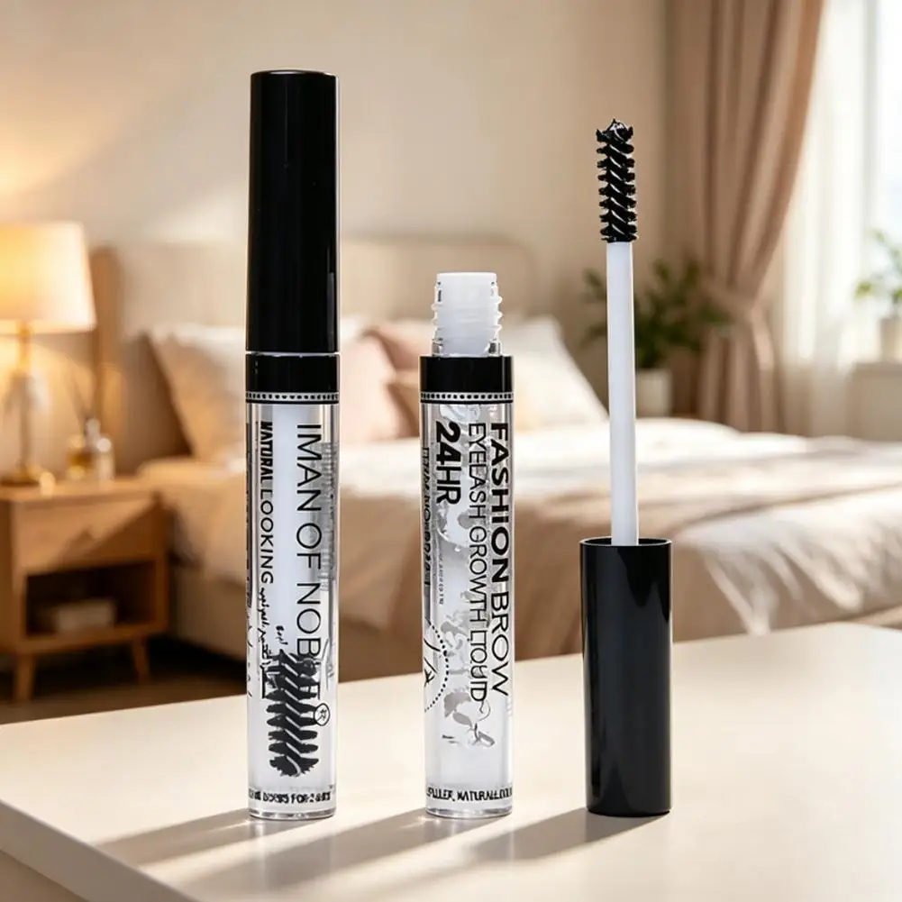 Clear Eyebrow Setting Gel Waterproof Transparent Eyelash Primer Mascara Long Lasting Brow Styling Liquid Makeup