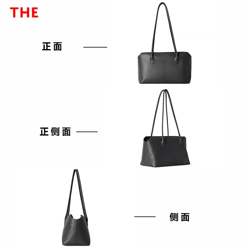 the??? Underarm bag Terrasse Bag minimalist tote bag leather handbag shoulder bag women\'s hot selling cowhide large capacity bag