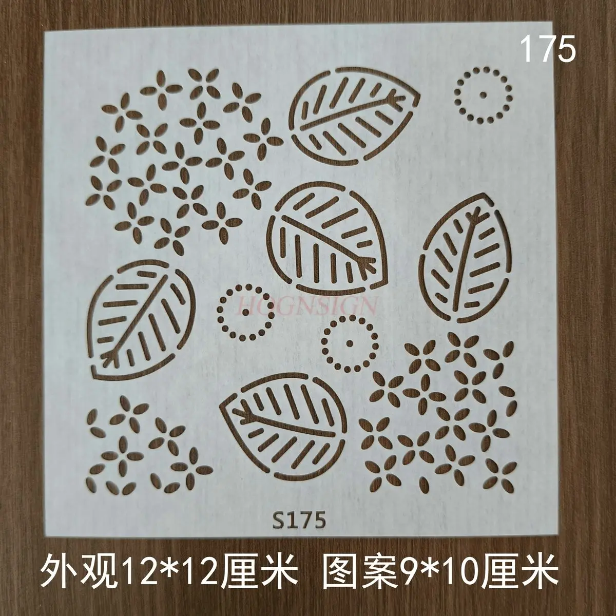 1pcs Embroidery Soft Template Creative Geometric Pattern Embroidery Template Hand Painting Reusable