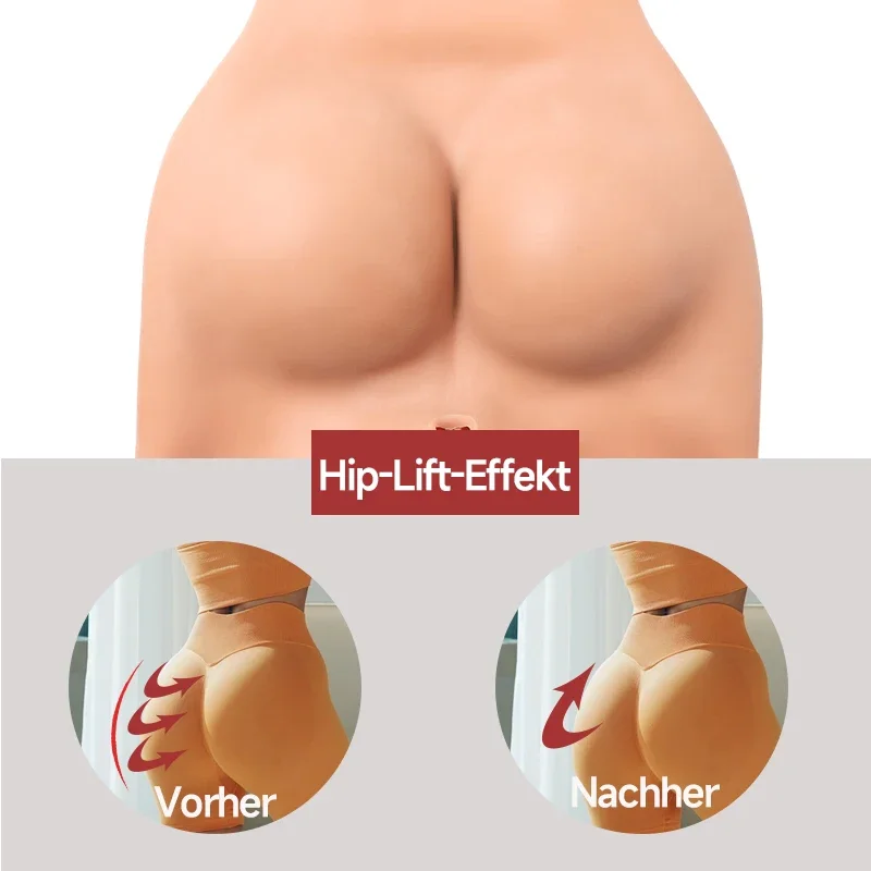 Ladies Fesses Artificiel Invisible Shaper Butt and Pads Enhancer Panty Women Silicone Fake Buttocks Padded Panties