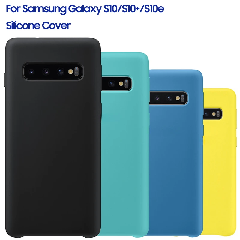 

Силиконовый защитный чехол для Samsung Galaxy S10 + S10 Plus SM-G9750 S10 X SM-G9730