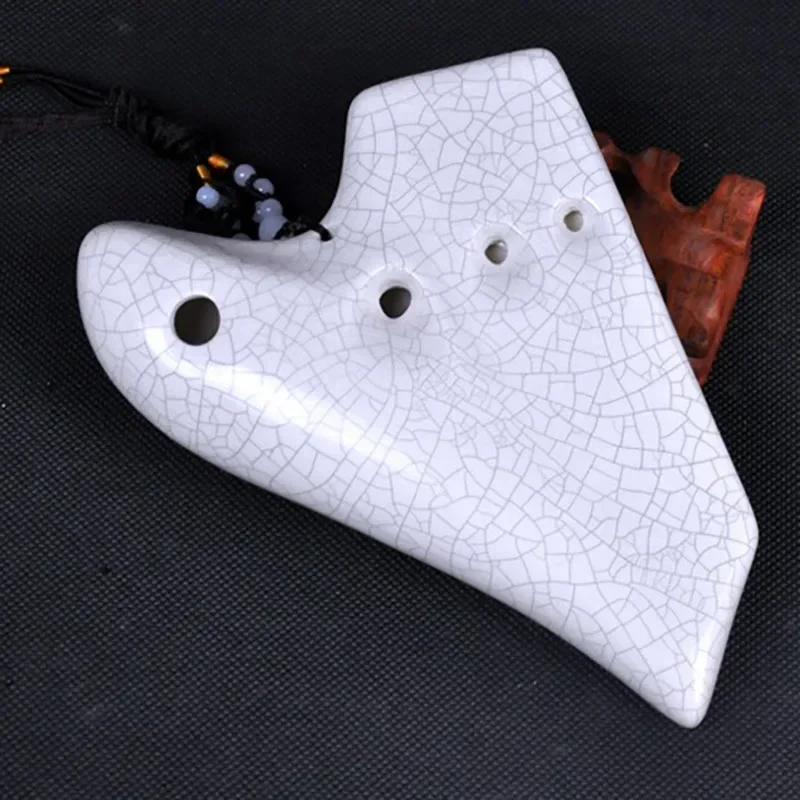 Three Pipe Flute AC Legend Holes Ceramic Ocarinas Tenor Professional Performance Musical Instrumentation Accessories Ocarina