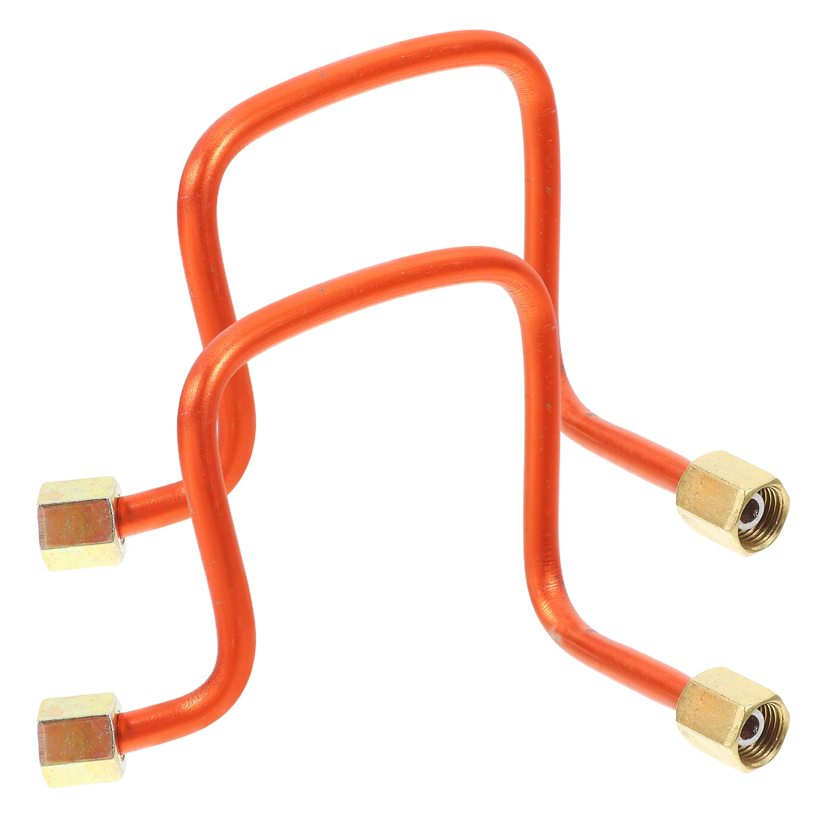 

2Pcs Air Small Copper Tube Aluminum Spare Parts For Air Compressor Pipe Gas Hose High Efficiency Exhaust Pipe Parts