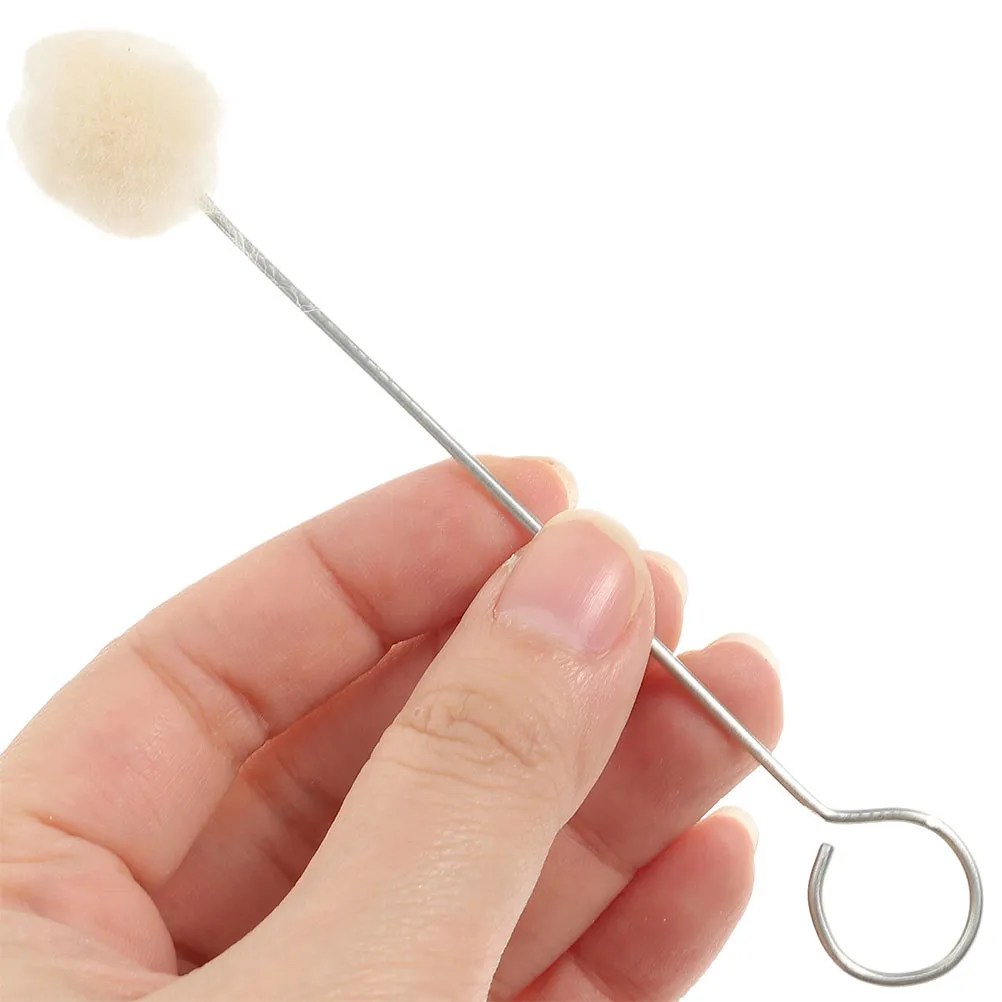 40Pcs Metal Wool Brush Shoes Brush For Car Detail Handle Dye Application Gentle Non-scratch Cleaning Versatile