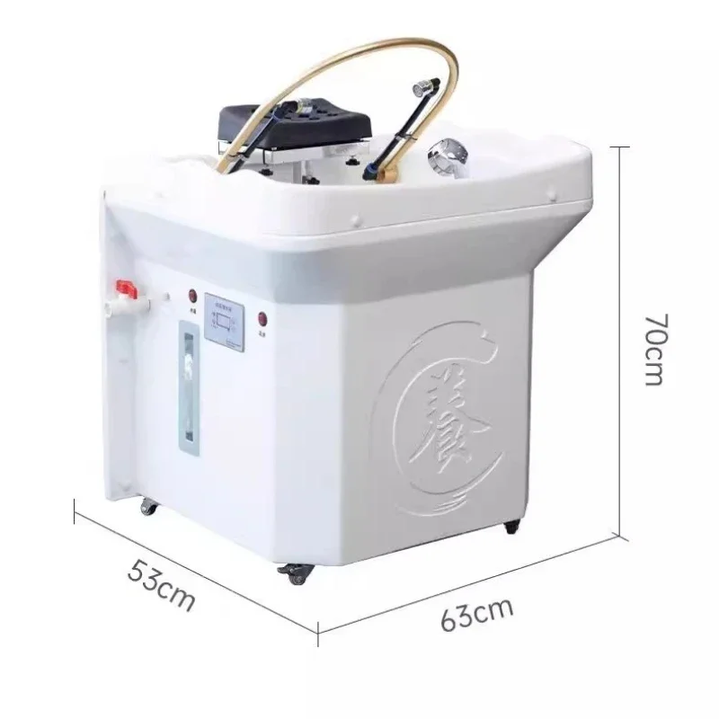 2024 홈 살롱 샴푸 의자 헤드 스파 샴푸 의자, 모바일 트리트먼트 의자, Lettino 마사지 가구, MQ50SC, 신제품