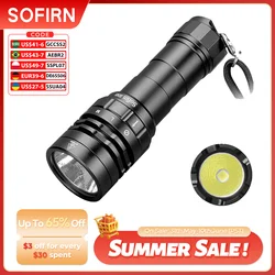 Sofirn SD05 Scuba Diving Light XHP50.2 Super Bright 3000lm 21700 Dive Flashlight with Magnetic Switch 5000K 6500K