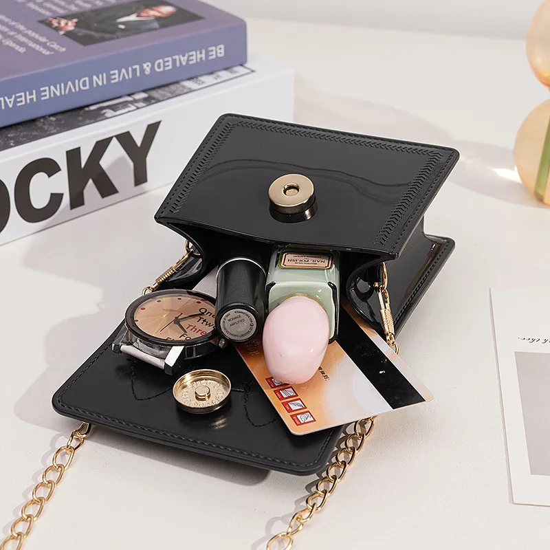 Cute little fresh mini lipstick packet shoulder bag, jelly tote bag, crossbody bag womens bag purses pink bag ladies hand bags