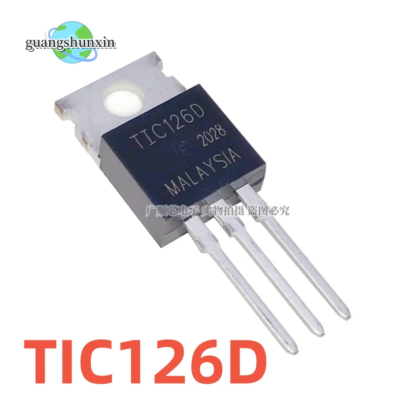 10PCS TIC226D TO-220 TIC266 TIC206D TIC206 TIC116D TIC106D TIC126D TIC226M TIC236D TIC106M TIC126M TIC206M TIC216M TIC226M