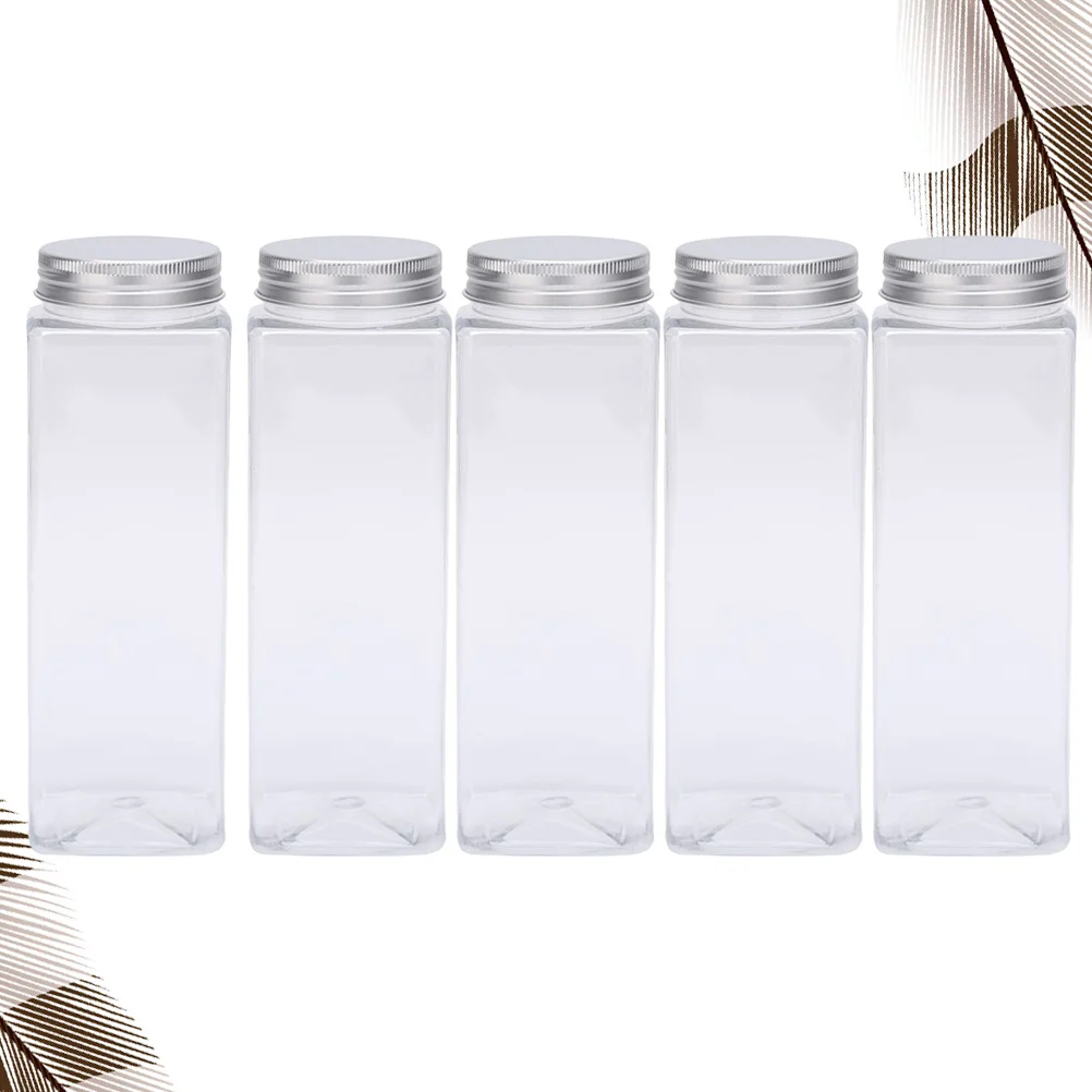 5Pcs 500Ml Plastic …