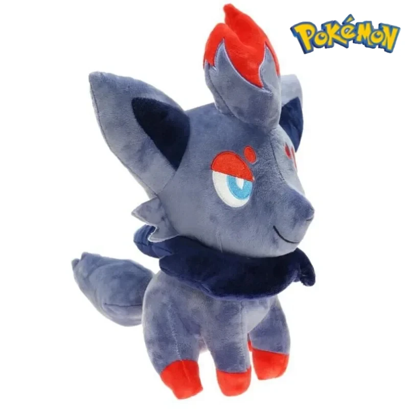 Pokemon Plush Cartoon Zoroark Plush Doll Toy POKEMON Anime Zoroark Nemesis Pokémon Zoroark Plushie Toy Girls Gift