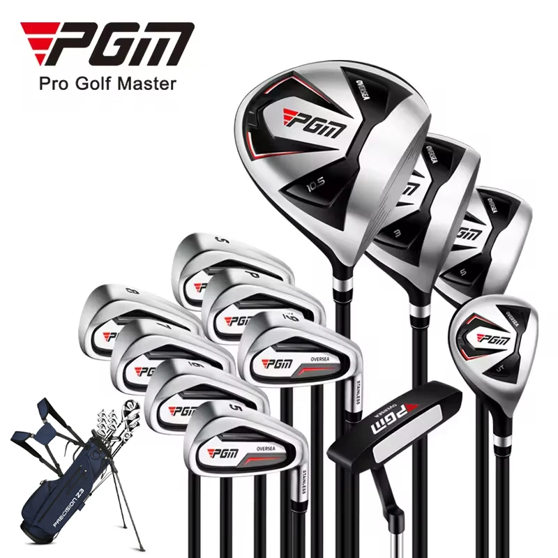 

PGM OVERSEA Beginner Level Right Handed Men Golf Clubs Complete Set with Golf Bag