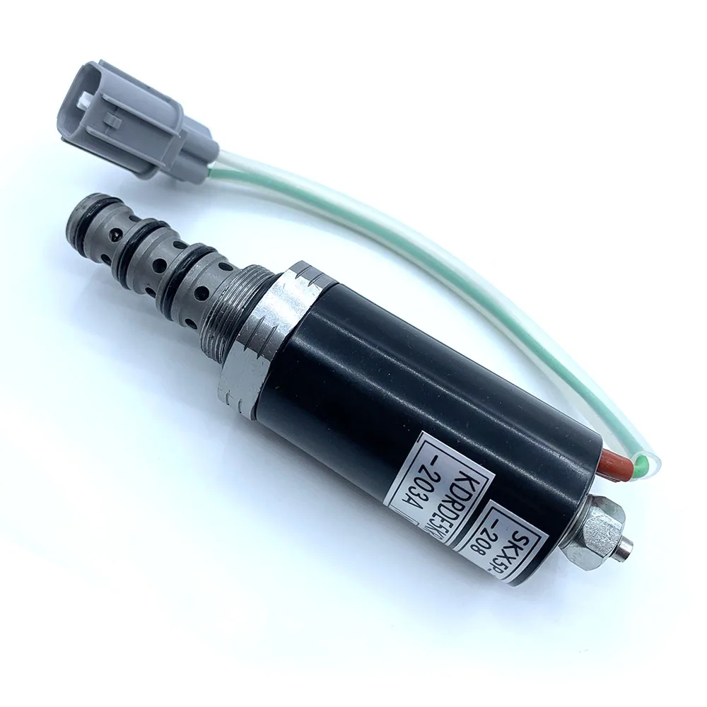 

New Hydraulic Pump Solenoid Valve YN35V0004F1/SKX5P-17-212A For SK200-2 /XCG220/230/240